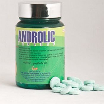 Anadrol Androlic 50 mg x 100 tabs British disp. oxymetholone 1