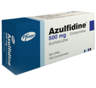 Azulfidine (Sulfasalazine) 500mg Tablets