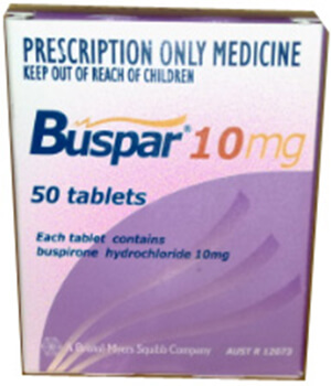 Buspar (Buspirone) 10mg Tablets