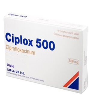 Ciplox (Ciprofloxacin) 500mg Tablets