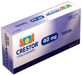 Crestor (Rosuvastatin) 40mg Tablets