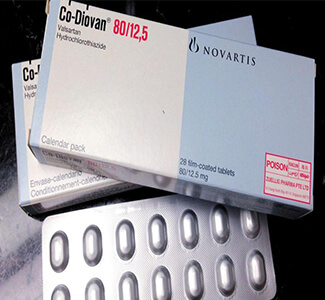 Diovan (Hydrochlorothiazide) 80/12.5mg Tablets