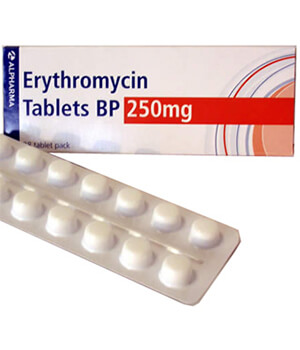 Erythromycin 250mg Capsules
