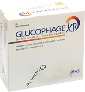 Glucophage (Metformin) 500mg Tablets