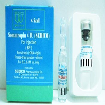 Growth hormone 4 i.u. Biofa somatotropin 1