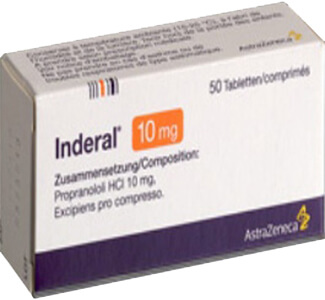 Inderal (Propranolol) 10mg Tablet