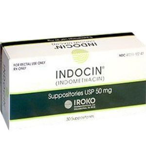 Indocin (Indomethacin) 50mg