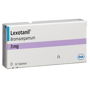 Lexotanil (Bromazepam) 3mg Tablets