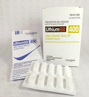 Lithium (Eskalith) SR 400 Tablets