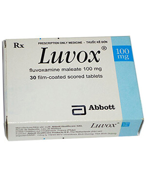 Luvox (Fluvoxamine) 100mg Tablets