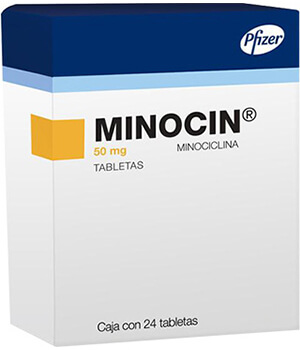 Minocin (Minocycline) 50mg Tablets