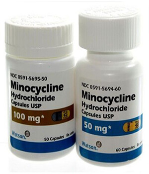 Minocin (Minocycline) 100mg Tablets
