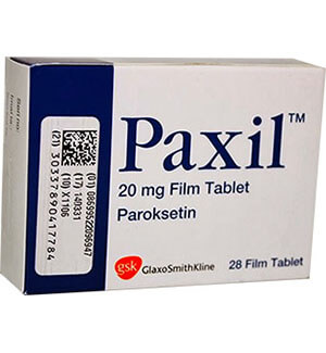 Paxil (paroxetine) 20mg Tablets