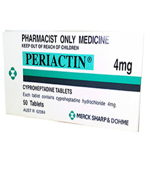 Periactin (Cyproheptadine) 4mg Tablets