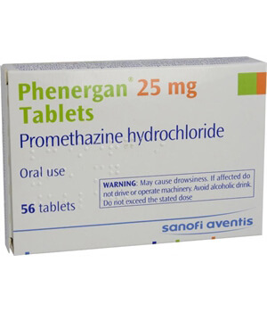 Phenergan (Promethazine) 25mg