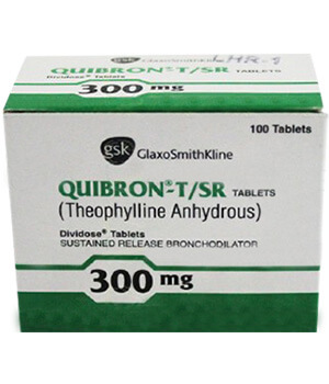 Quibron t/SR (Theophylline) 300mg