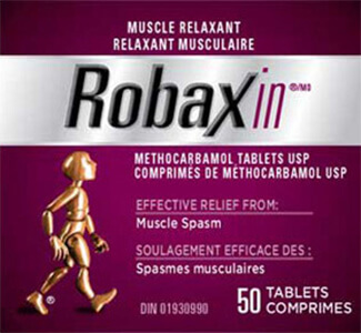 Robaxin Methocarbamol 500mg Tablets