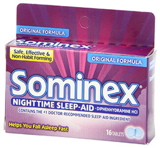 Sominex Acetaminophen Tablets