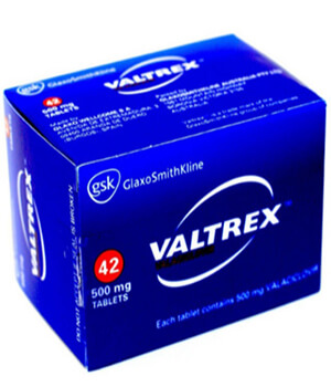Valtrex (Valacyclovir) 500mg