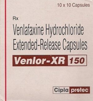 Venlor (Venlafaxine) 150mg Capsules