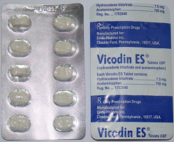 Vicodin Es (Hydrocodone/acetaminophen) 7.5 mg