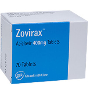 Zovirax (Acyclovir) 400mg Tablets
