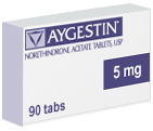 Aygestin (Norethindrone) 5mg Tablets x 1's