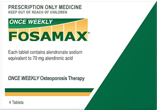 Fosamax (Alendronate) 70mg Tablets x 1's