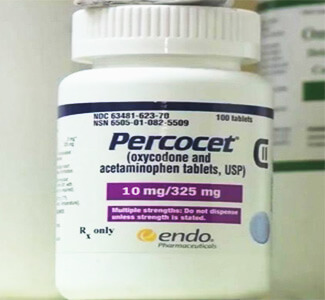 Percocet (oxycodone/acetaminophen) 10mg Tablets