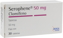 Serophene (Clomiphene) 50mg Tablets x 1's