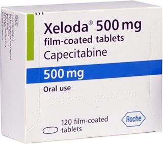 Xeloda (Capecitabine) 500mg Tablets x 1's